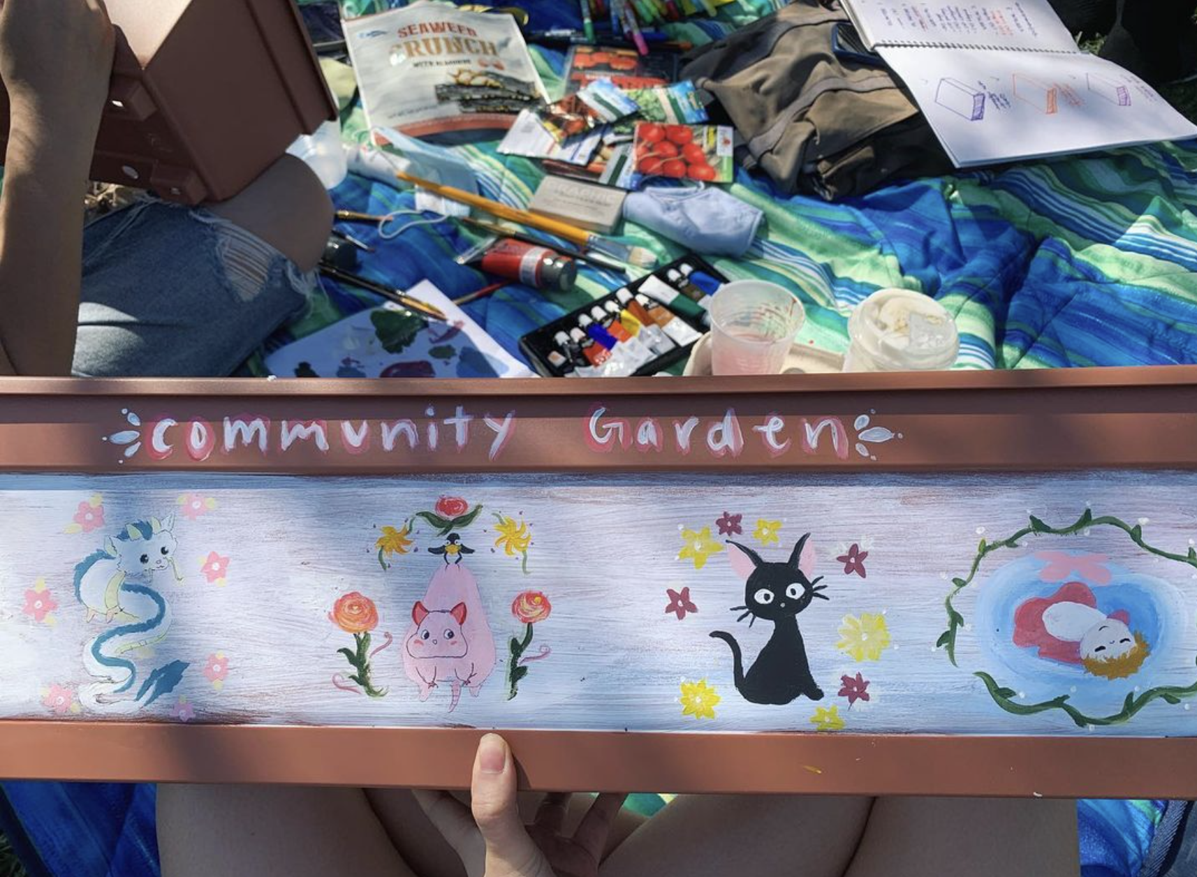 Community park planter by Nancy Liu