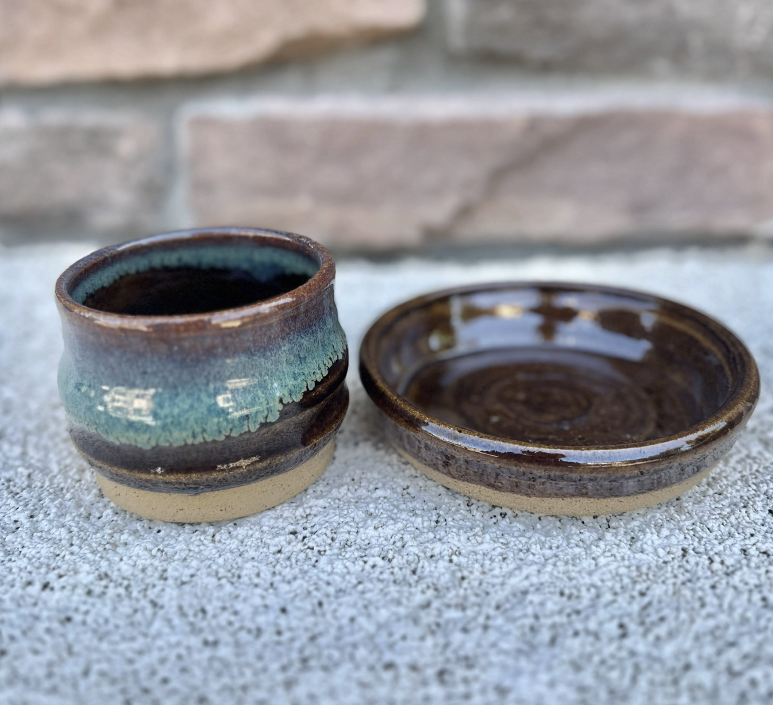Wheel-thrown ceramics by Nancy Liu