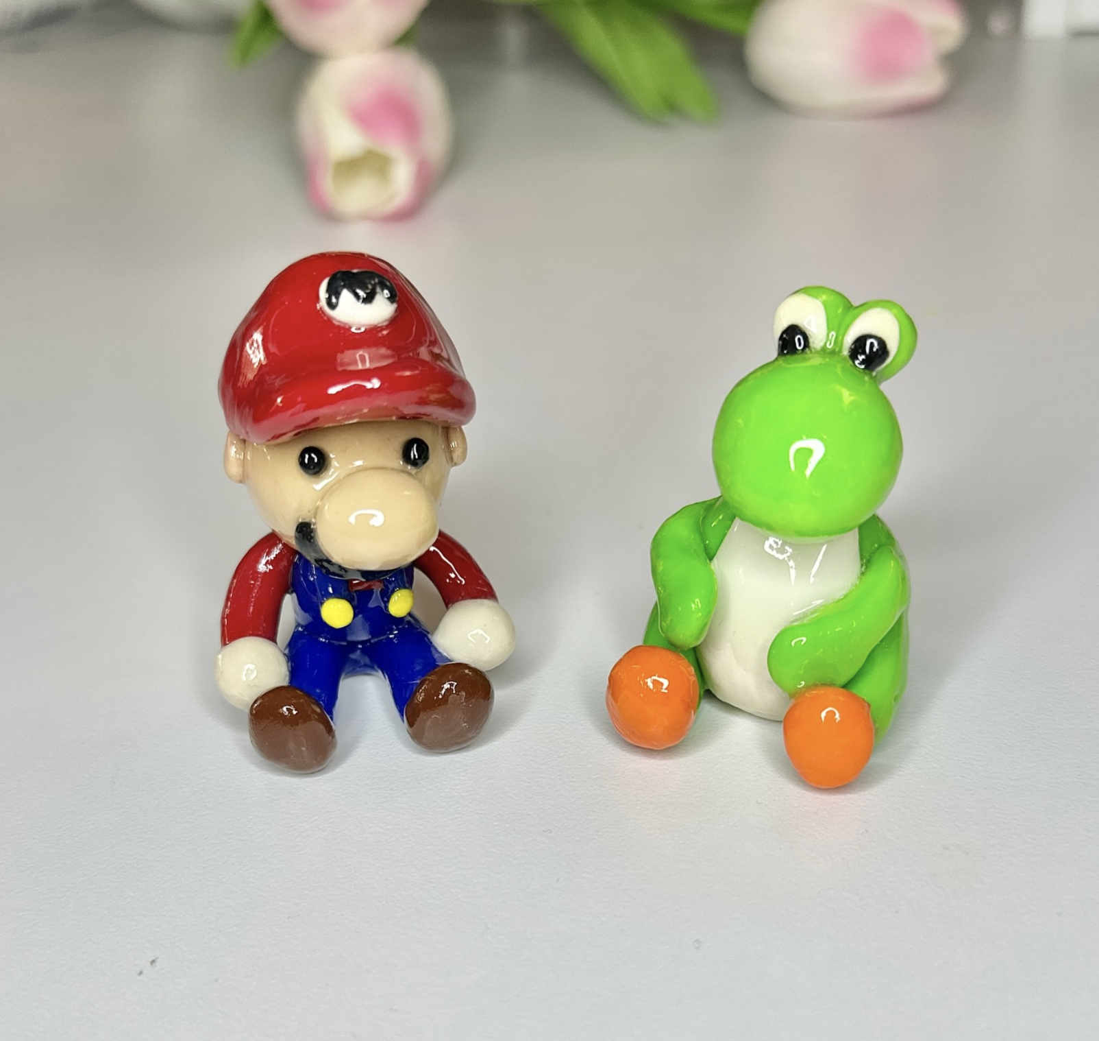 Polymer clay figures by Nancy Liu